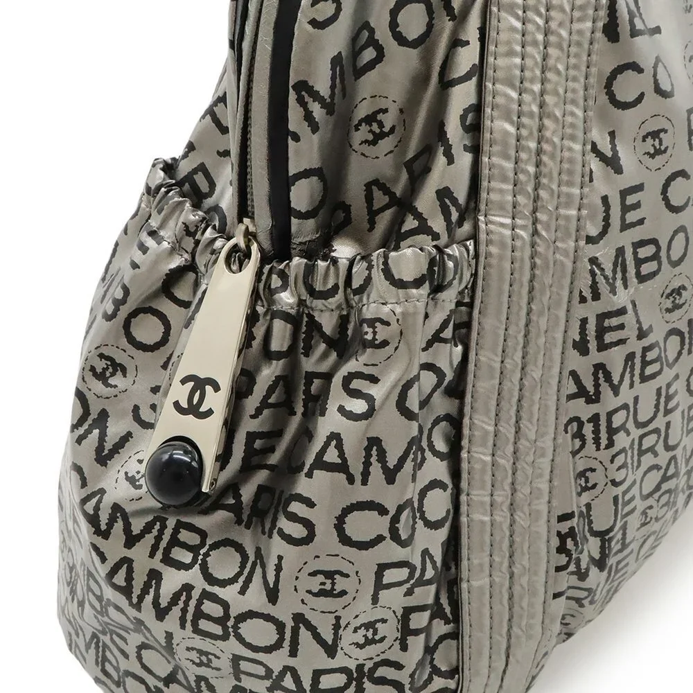 CHANEL Silver Shoulder Bag